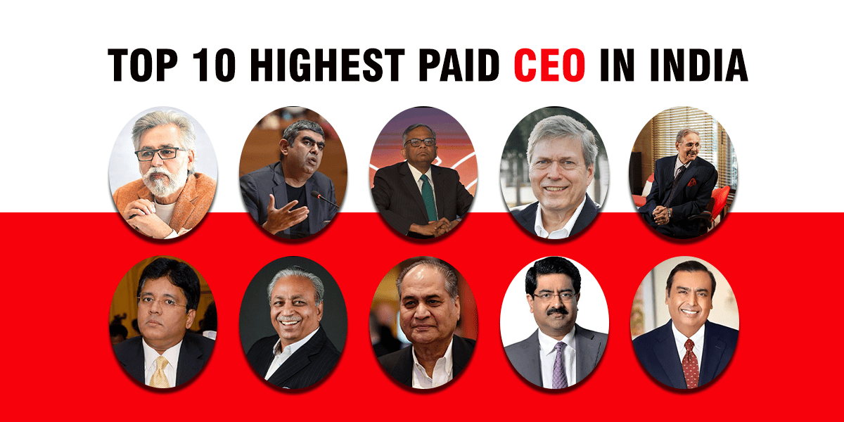 Top 10 Richest CEO in India