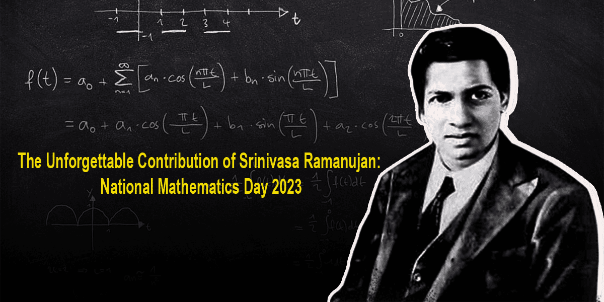 National Mathematics day | Srinivasa Ramanujan