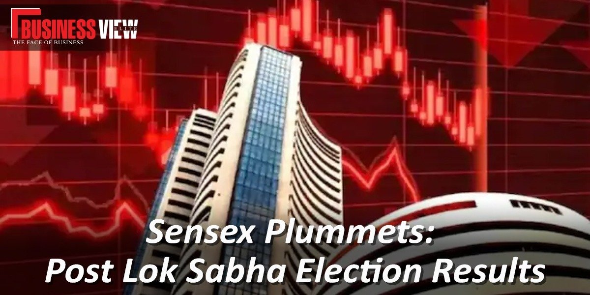 Sensex Plummets: Post Lok Sabha Election Results