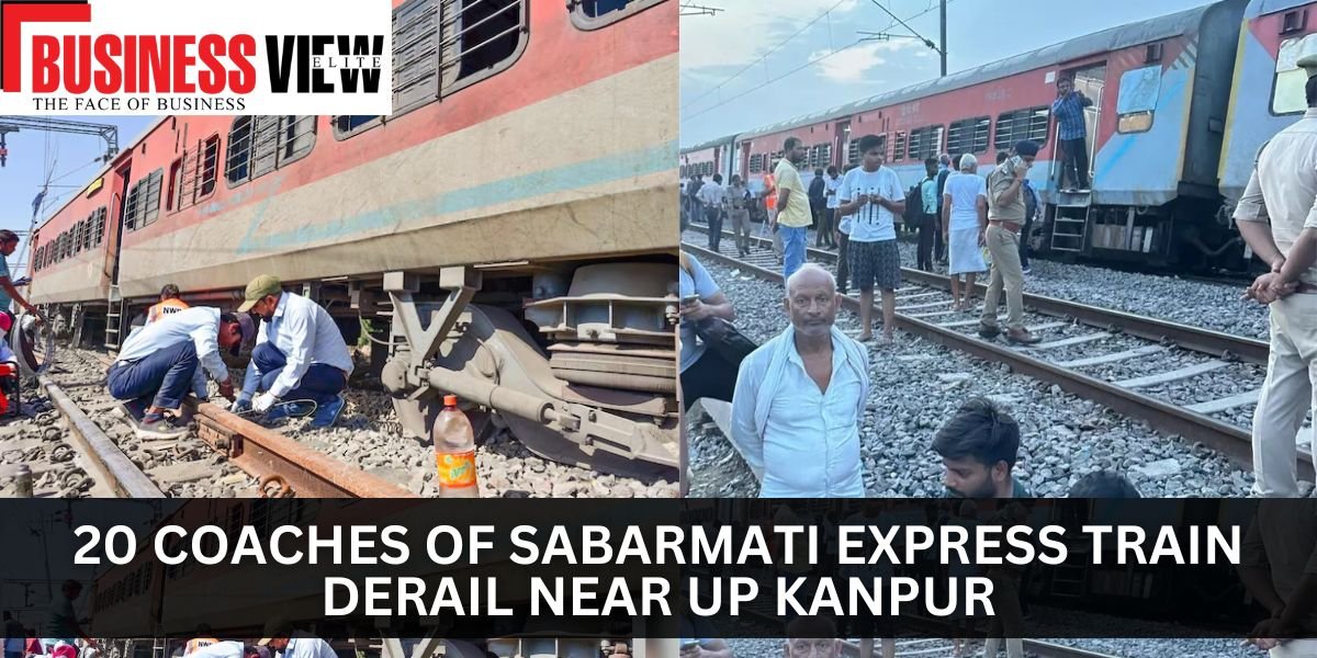 20 Coaches Of Sabarmati Express Train Derail Near UP Kanpur