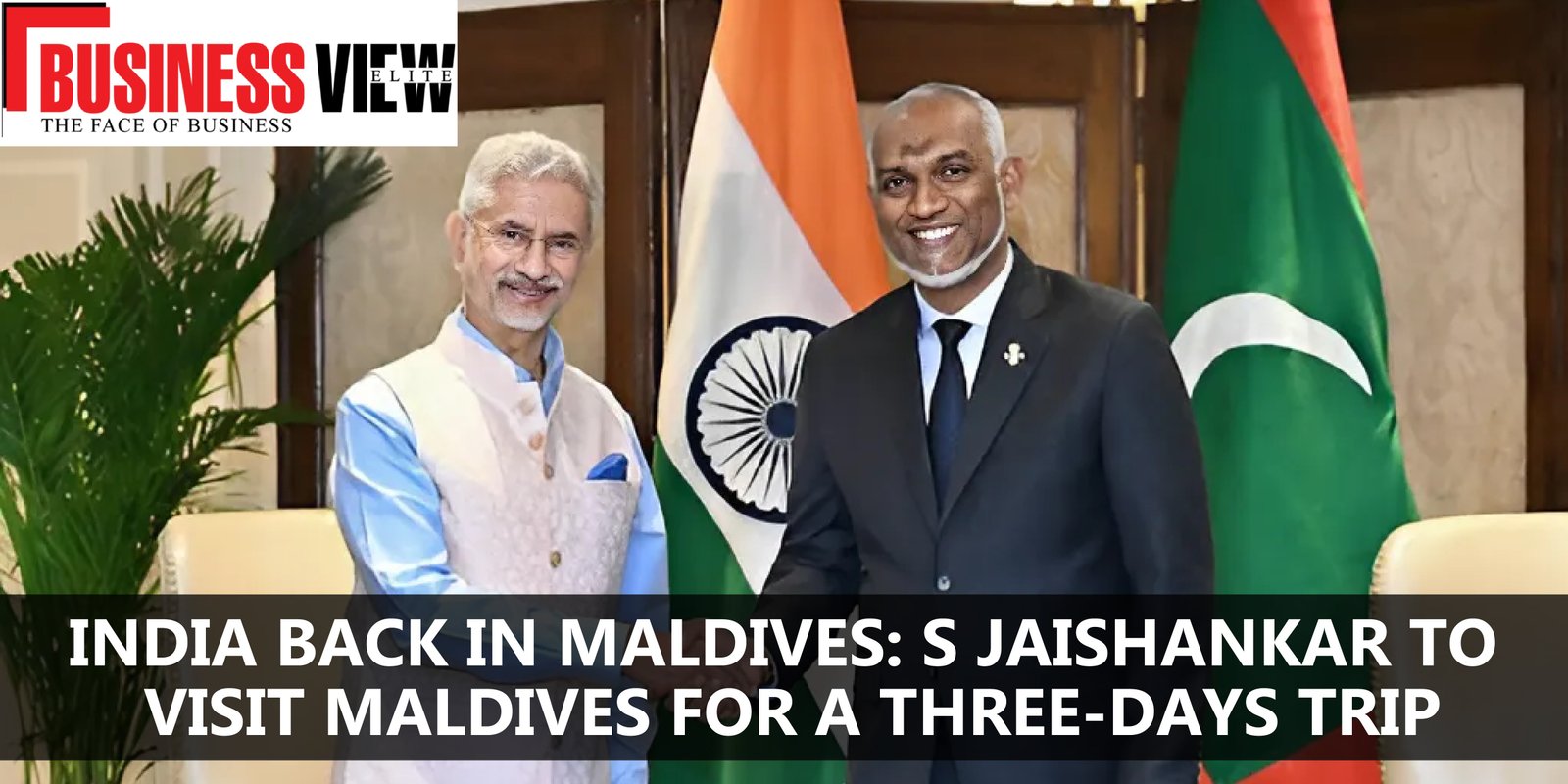 India back in Maldives: S Jaishankar To Visit Maldives For A Three-Day Trip